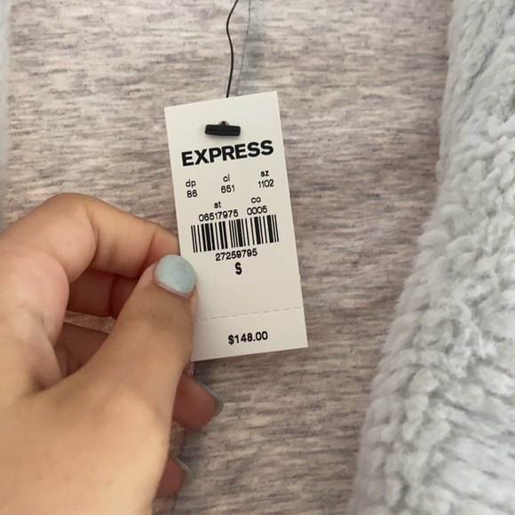 Express Women’s Moto Zip Up Jacket NWT - Picture 4 of 7